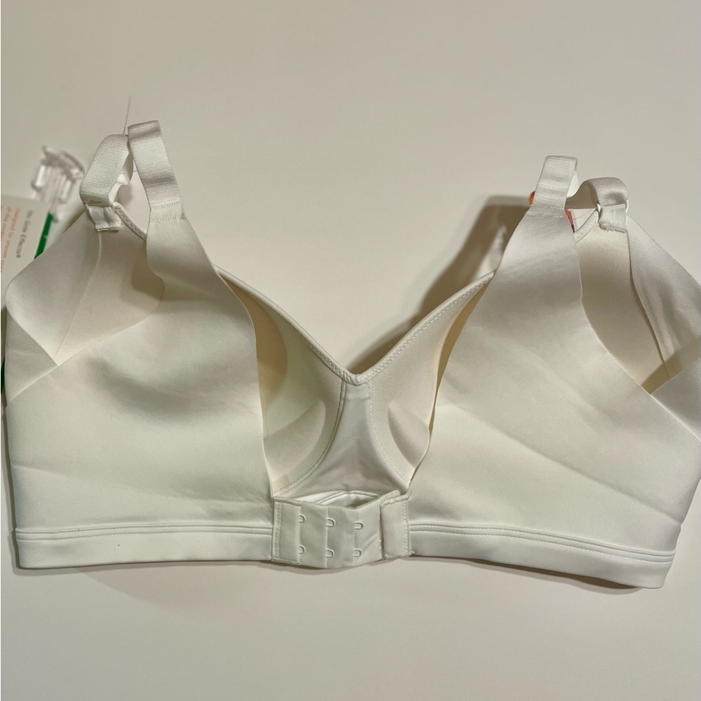 NWT Warner's White No Side Effects T-shirt Bra size Large - Picture 2 of 12
